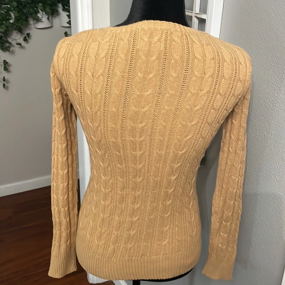 St. John's Bay Womens Crew Neck Long Sleeve Pullover Sweater size XS - Picture 3 of 5